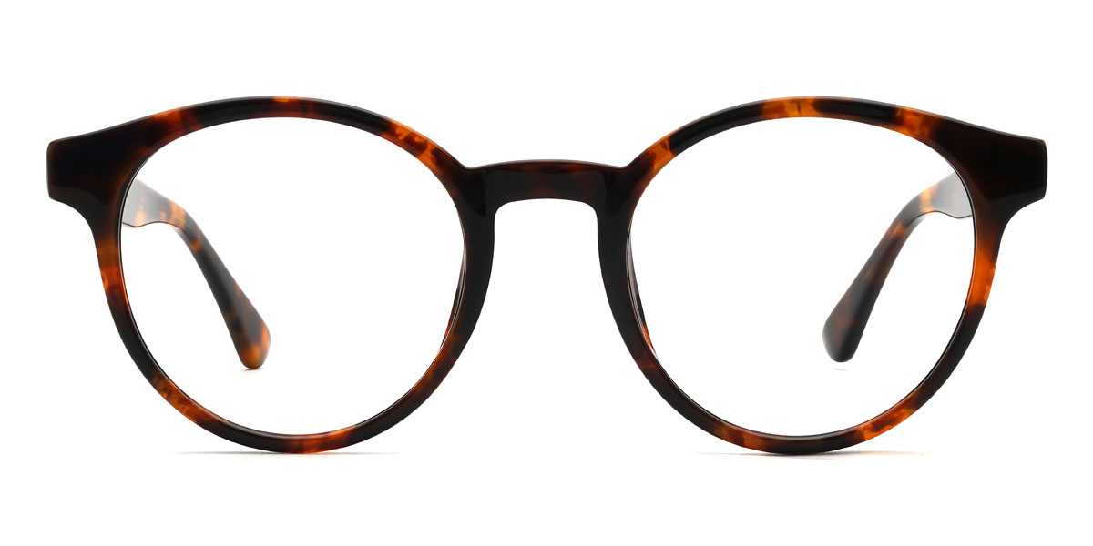 Tortoiseshell Abhay - Oval Glasses