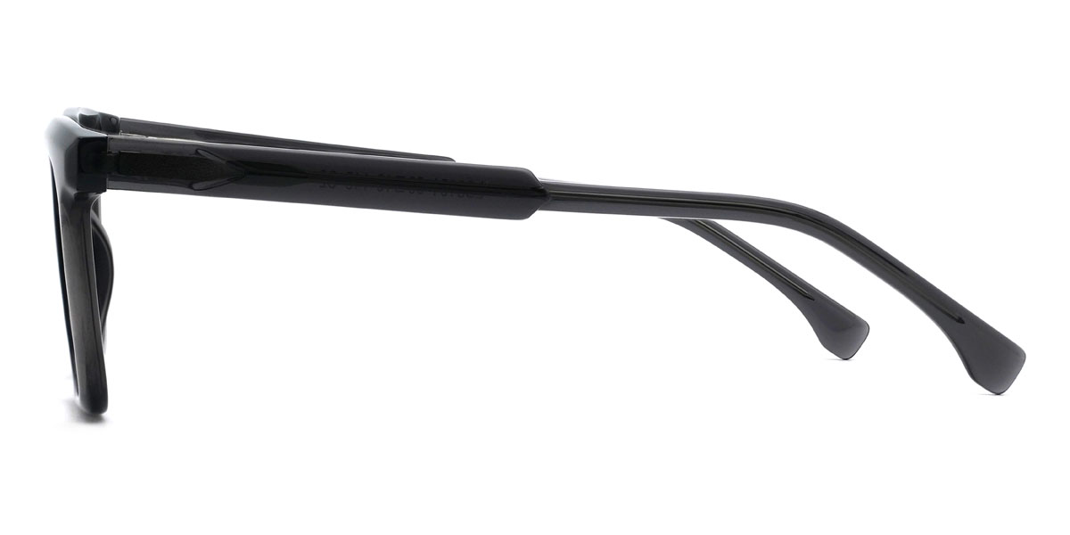 Deep Grey Fahd Glasses - Rectangle Glasses