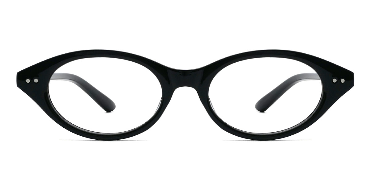 Fekete Karlo Szemüveg - Oval Glasses