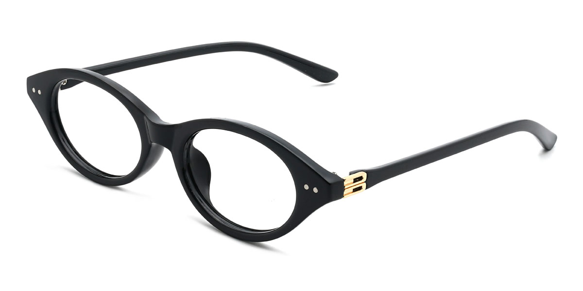 Fekete Karlo Szemüveg - Oval Glasses