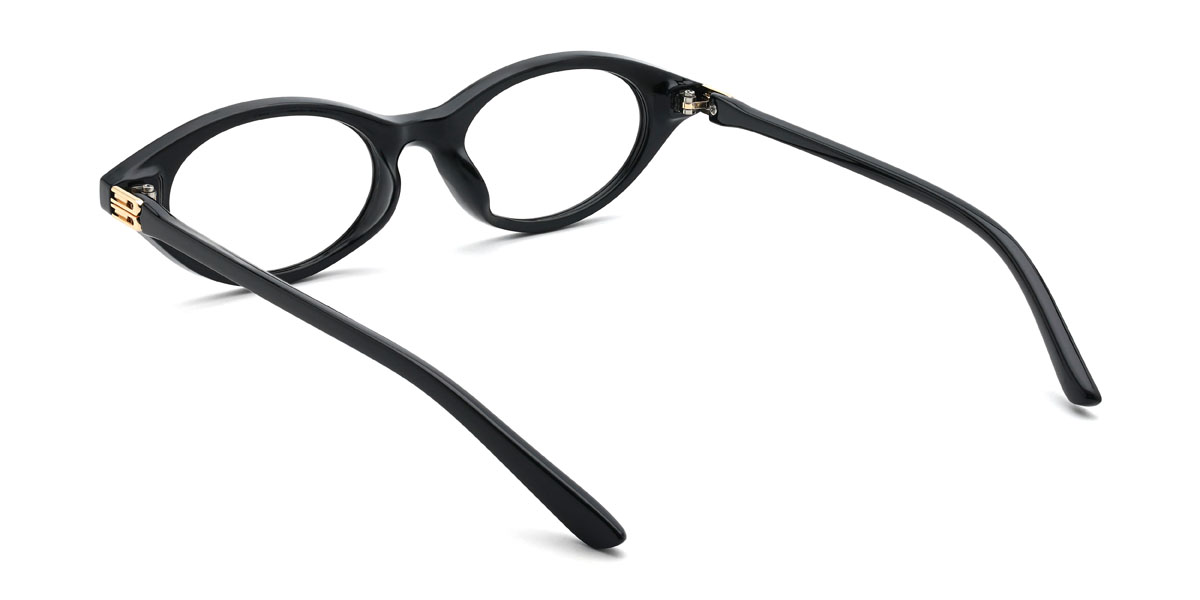 Fekete Karlo Szemüveg - Oval Glasses