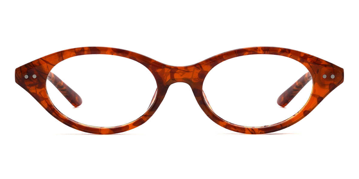 Tortoiseshell Karlo - Oval Glasses