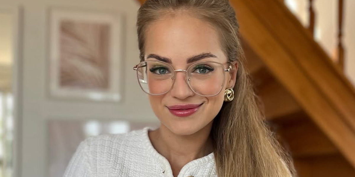 Cameo Braun Hilton Brille - Oval Glasses