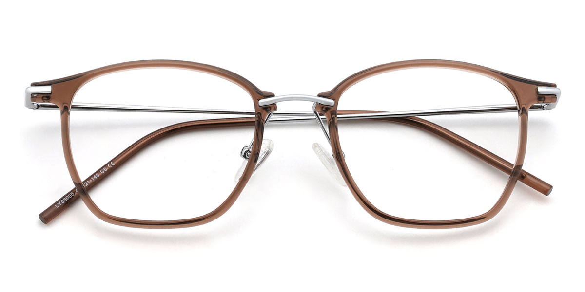 Marrón Becky Gafas - Rectangle Glasses