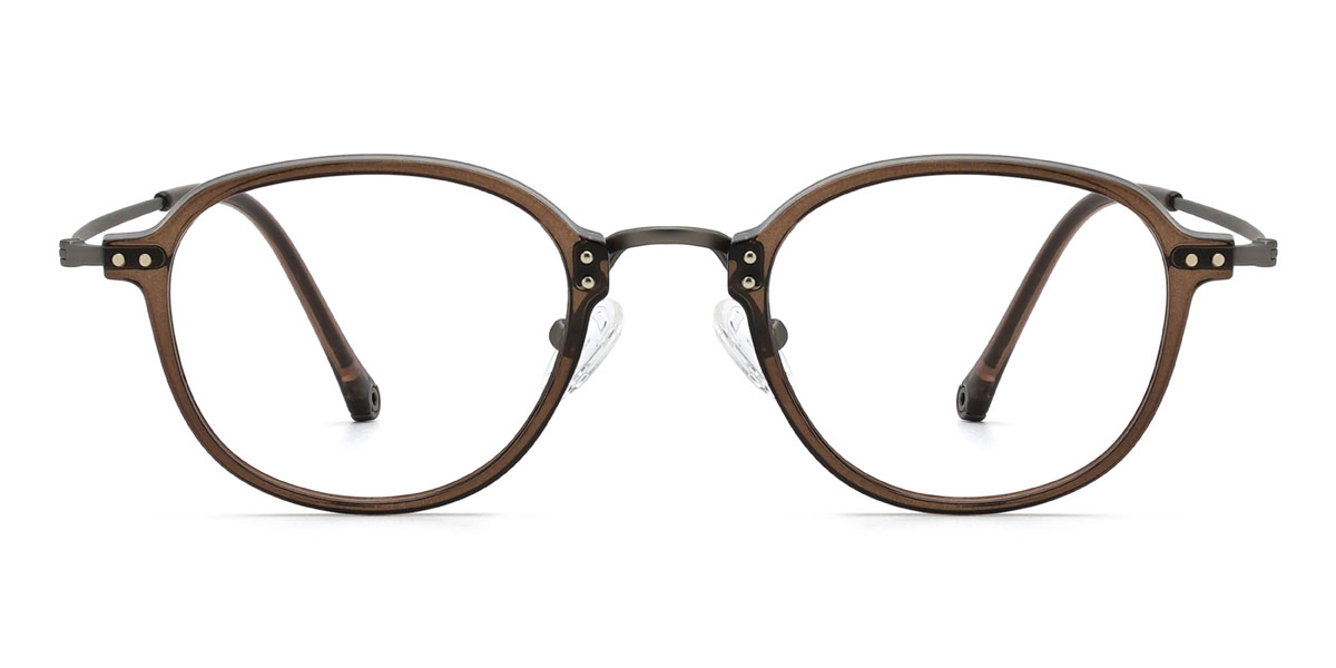 Braun Delilah Brille - Oval Glasses