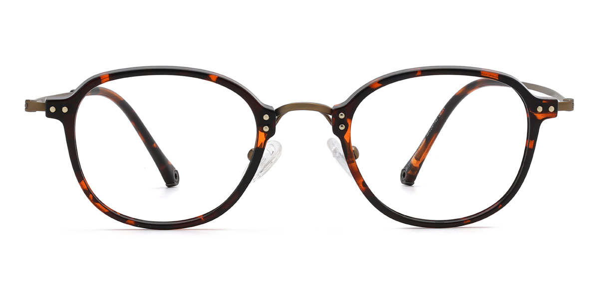 Tortoiseshell Delilah Glasses - Oval Glasses