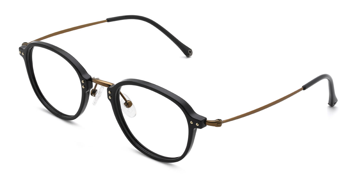 Negro Delilah Gafas - Oval Glasses