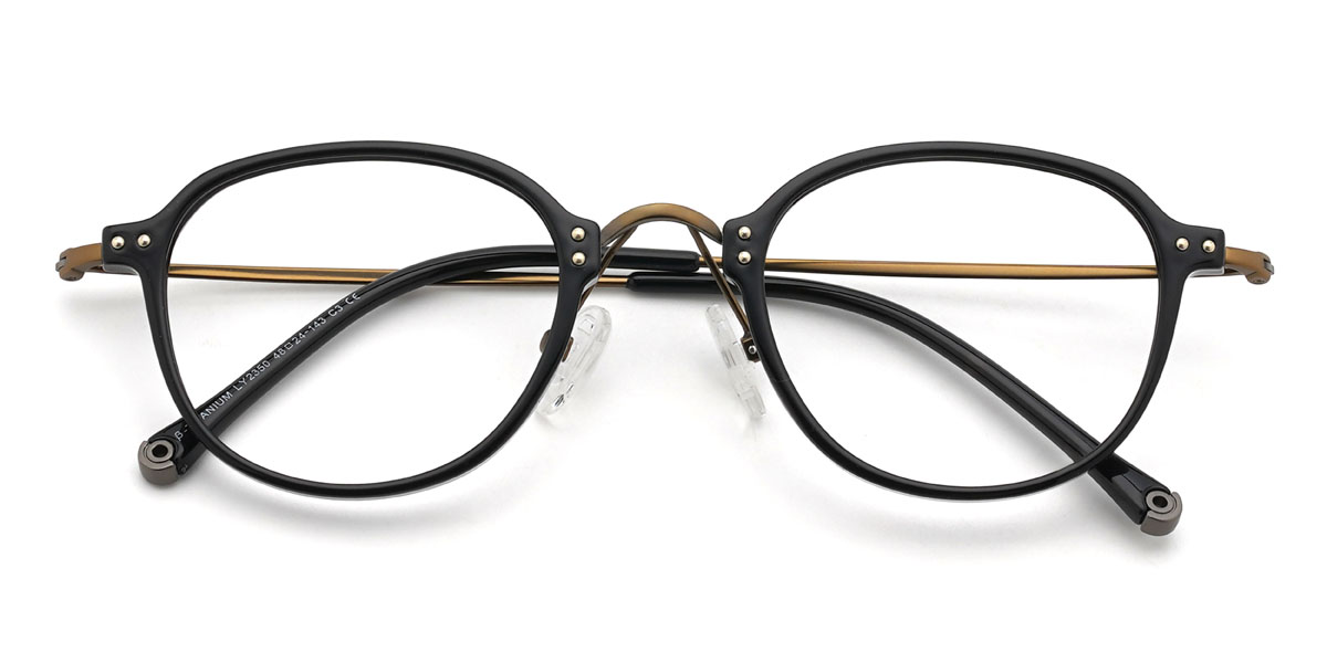Negro Delilah Gafas - Oval Glasses