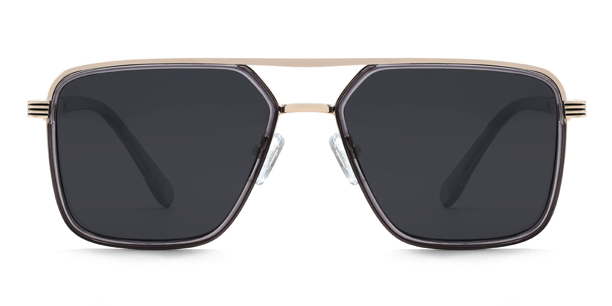Grey Grey Brandt Glasses - Aviator Sunglasses
