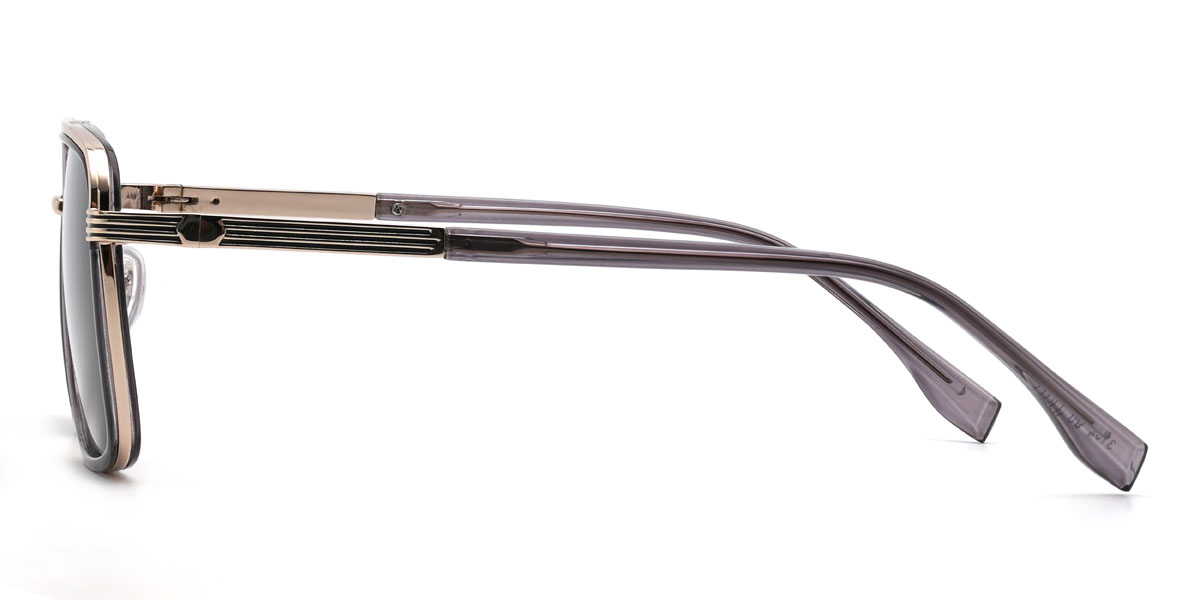Grey Grey Brandt Glasses - Aviator Sunglasses