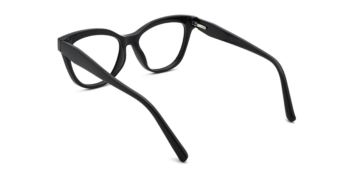 Black Avelina Glasses - Cat Eye Glasses