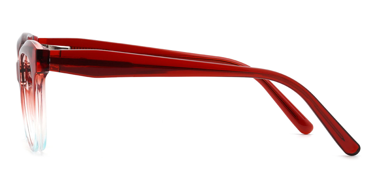 Red Blue Avelina Glasses - Cat Eye Glasses