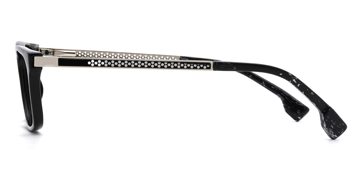 Black Mirella Glasses - Rectangle Glasses