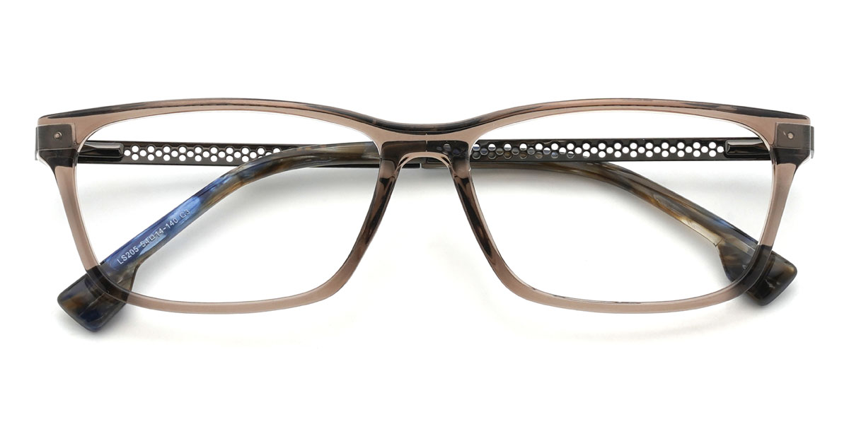 Brown Mirella Glasses - Rectangle Glasses