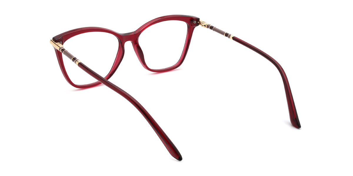 Wine Tulip Glasses - Cat Eye Glasses