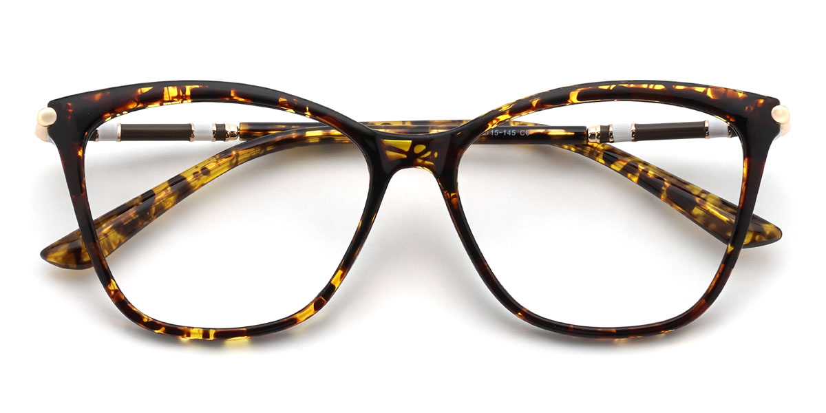 Tortoiseshell Tulip Glasses - Cat Eye Glasses