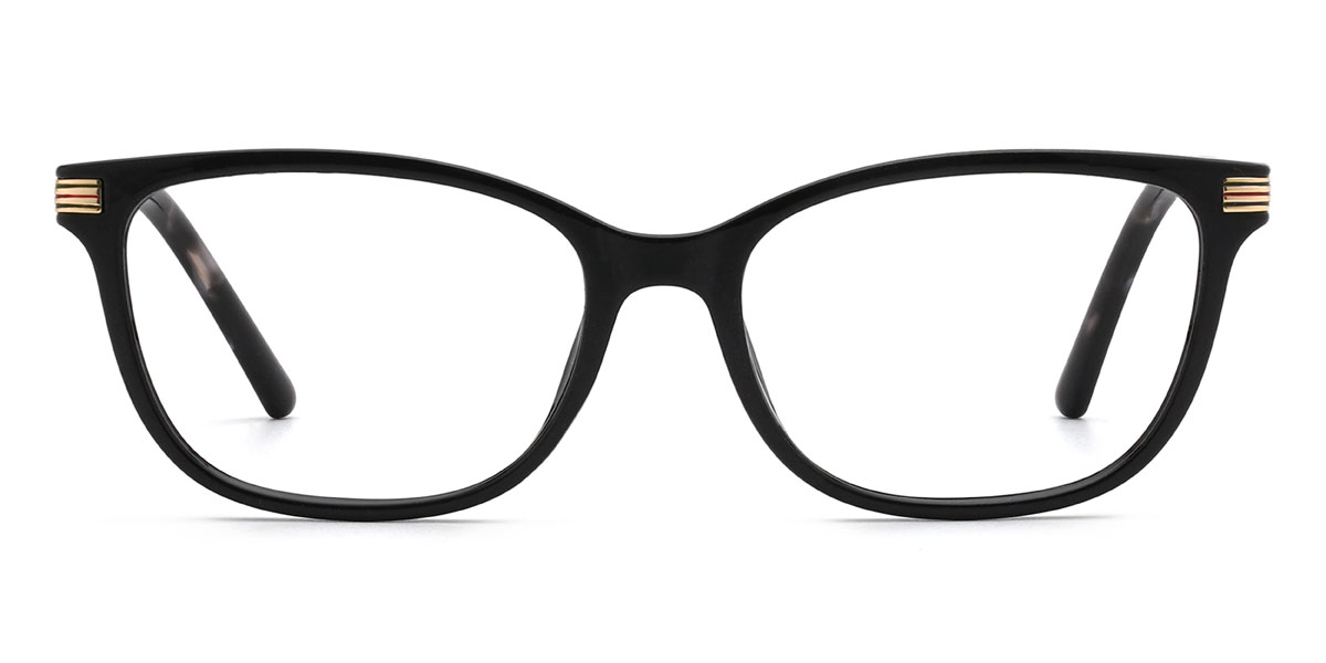 Black Savana - Rectangle Glasses