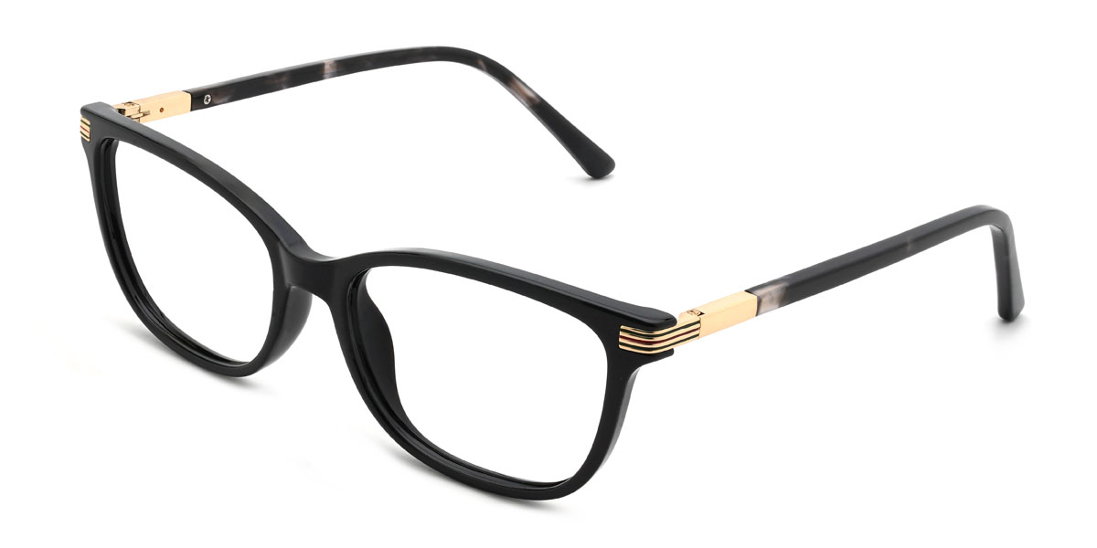 Black Savana Glasses - Rectangle Glasses