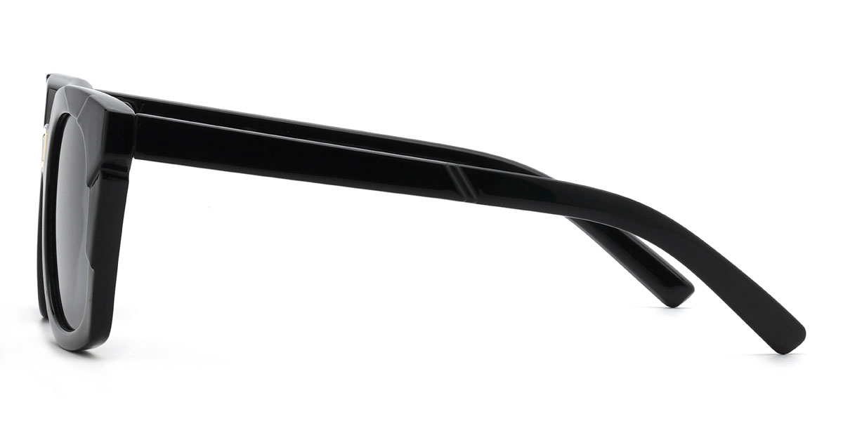 Fekete szürke Antoinette Szemüveg - Square Sunglasses