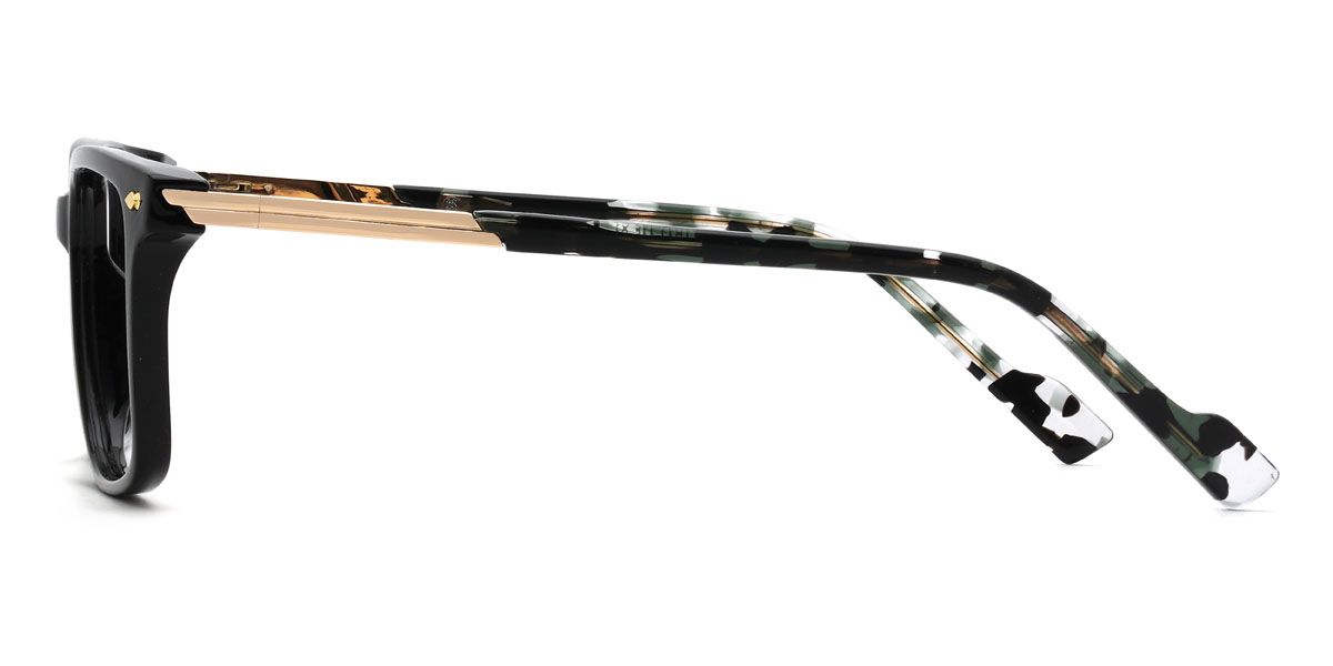 Black Breeze Glasses - Rectangle Glasses