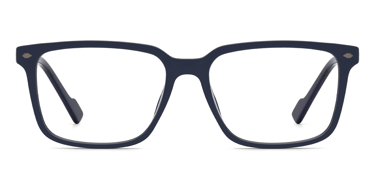 Navy Breeze Glasses - Rectangle Glasses