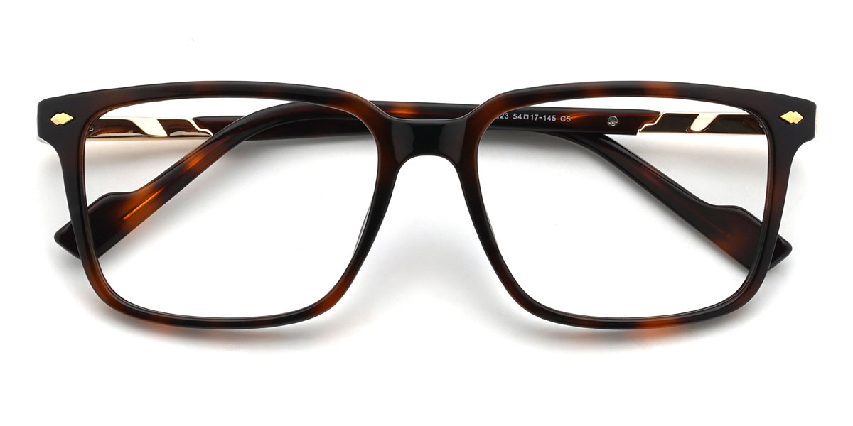 Schildpatt Breeze Brille - Rectangle Glasses