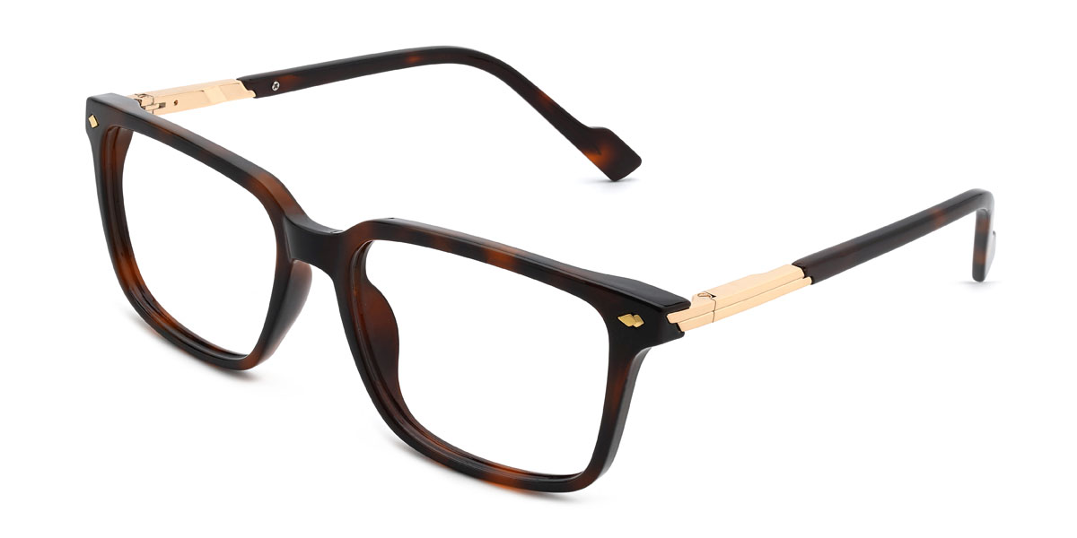 Schildpatt Breeze Brille - Rectangle Glasses