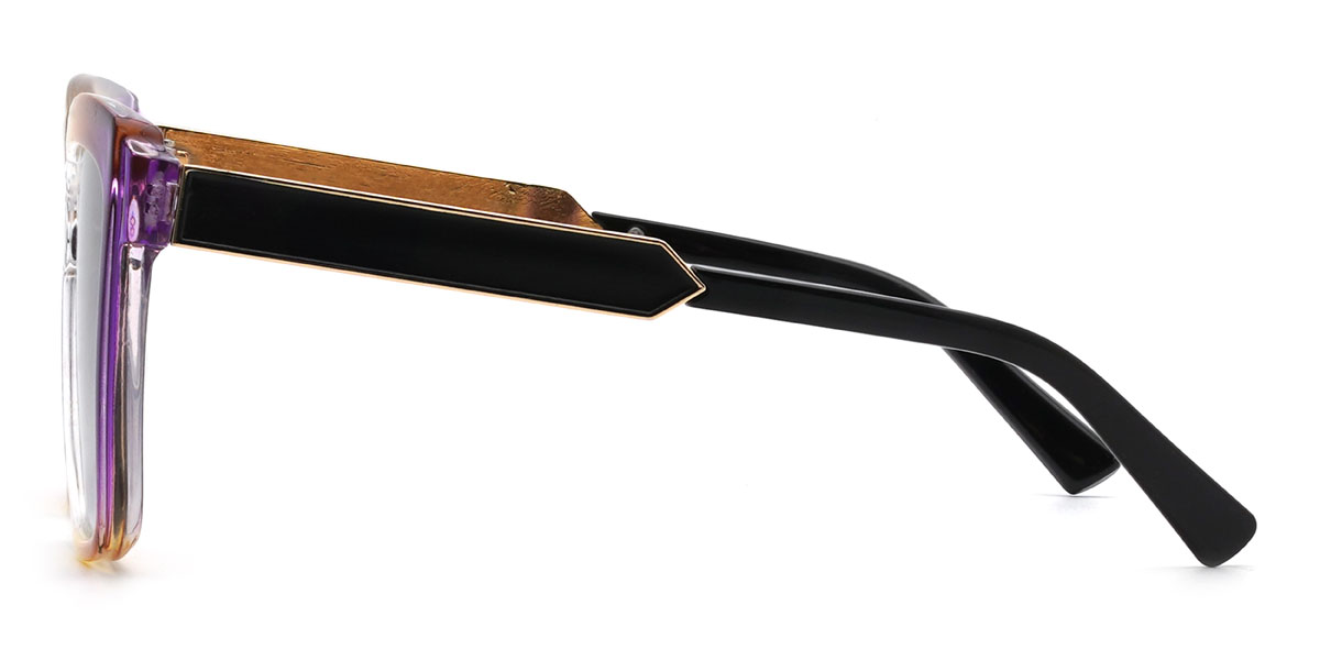 Lila Gelb Allmählich Lila Lorna Brille - Square Sunglasses