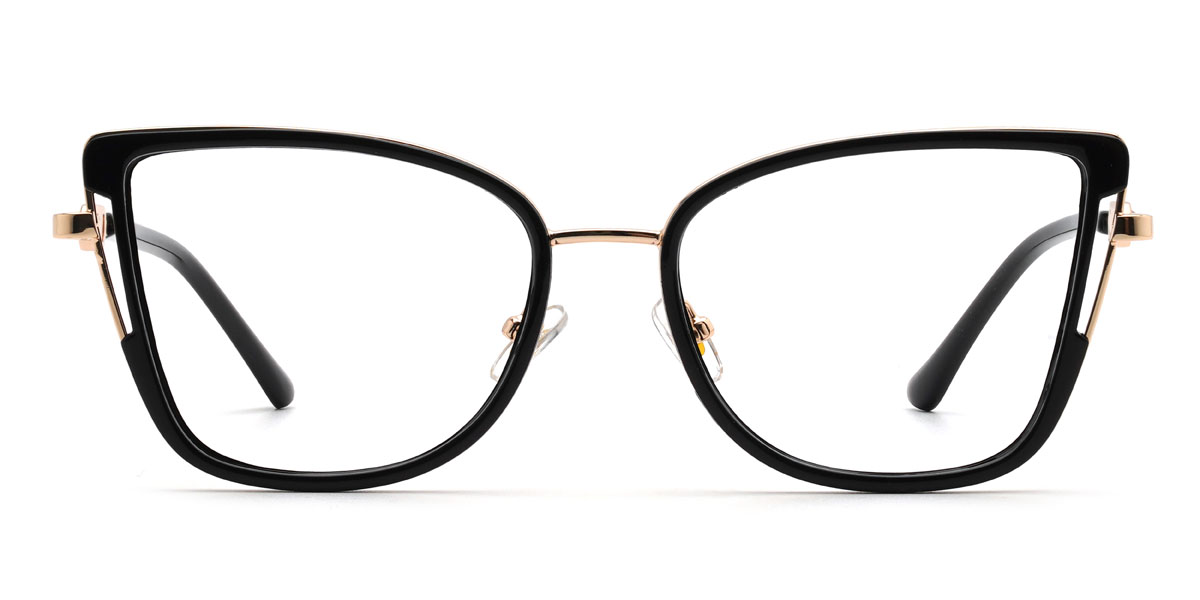 Black Helios - Cat Eye Glasses