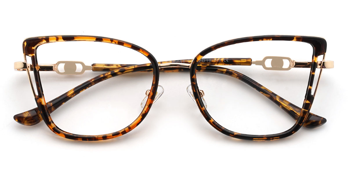 Schildpatt Helios Brille - Cat Eye Glasses