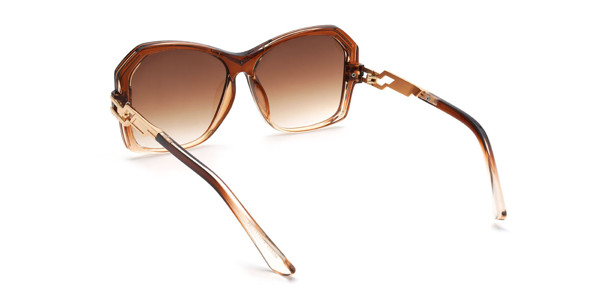 Gradual Brown Gradual Brown Maricela Glasses - Square Sunglasses