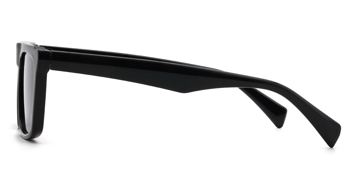 Black Grey Anish Glasses - Rectangle Sunglasses