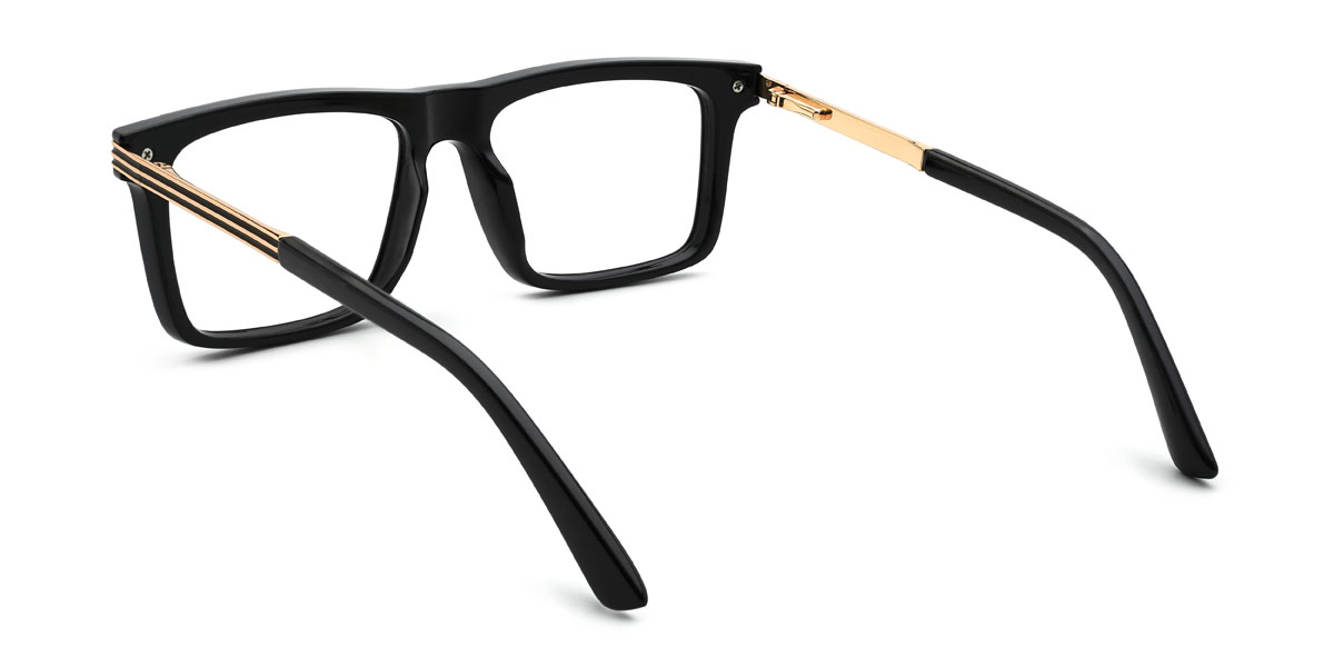 Black Barrett Glasses - Rectangle Glasses