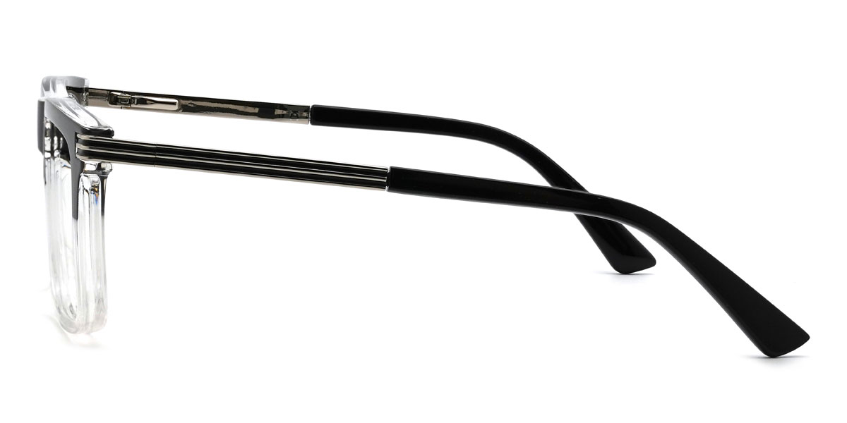 Black Clear Barrett Glasses - Rectangle Glasses