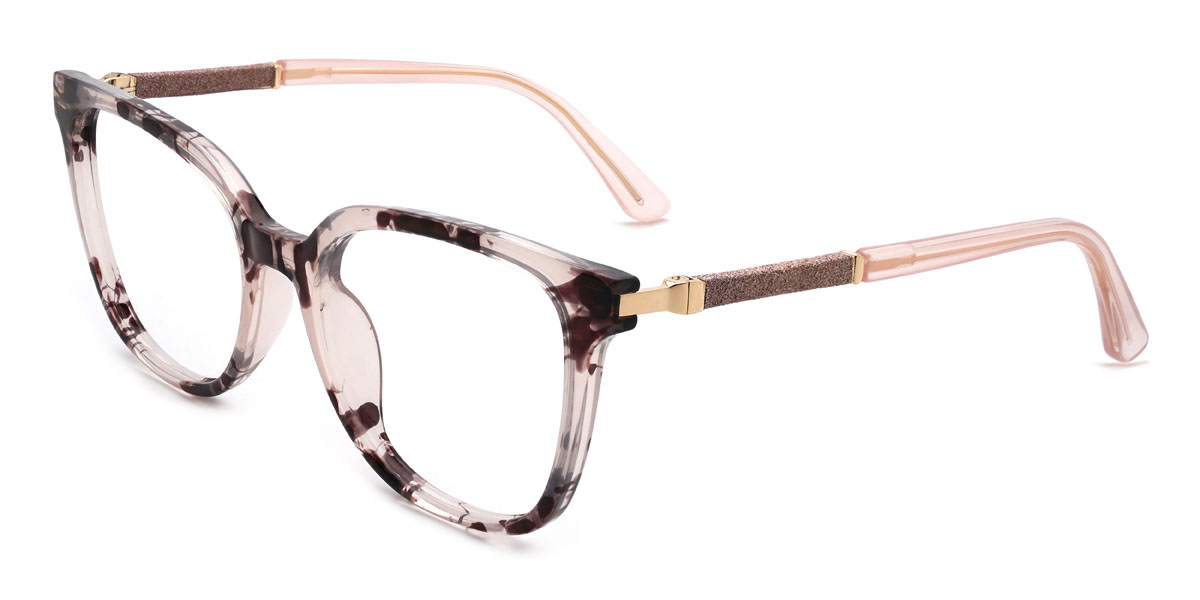 Ivory Tortoiseshell Alana Glasses - Square Glasses