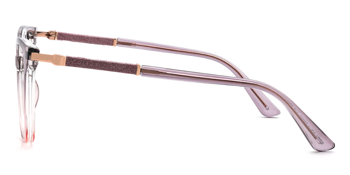 Roxo Rosa Alana Óculos - Square Glasses