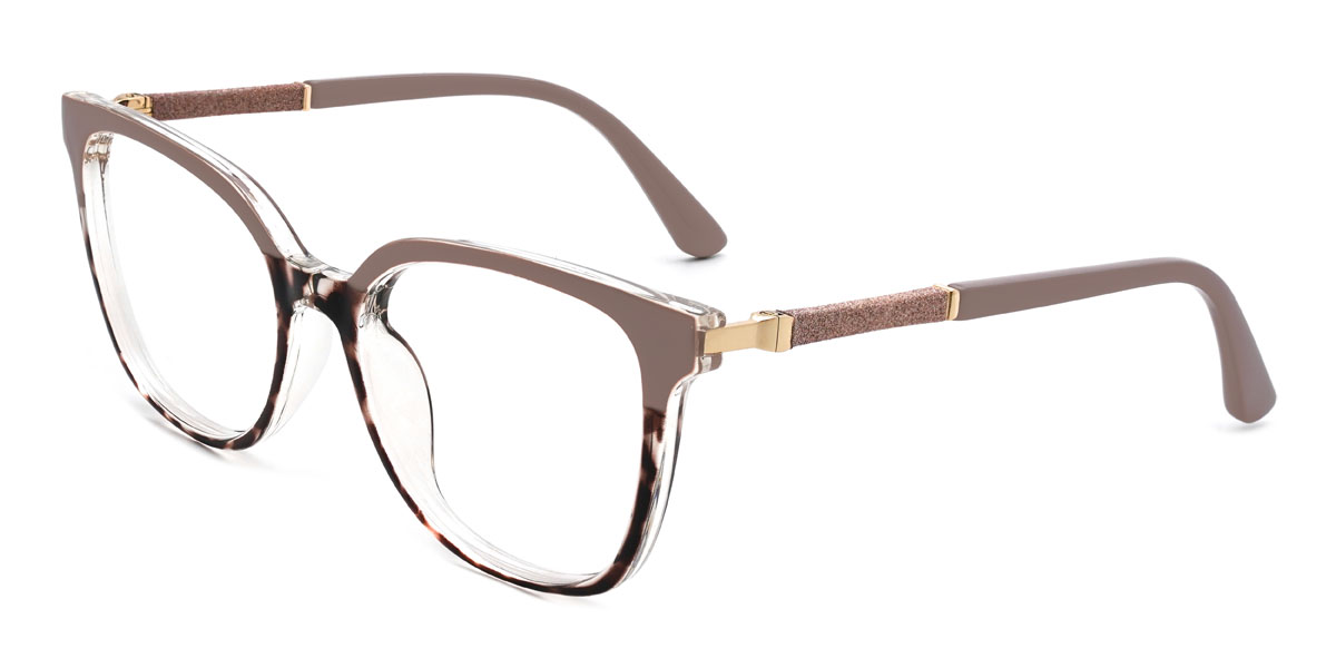 Cameo Brown Tortoiseshell Alana Glasses - Square Glasses