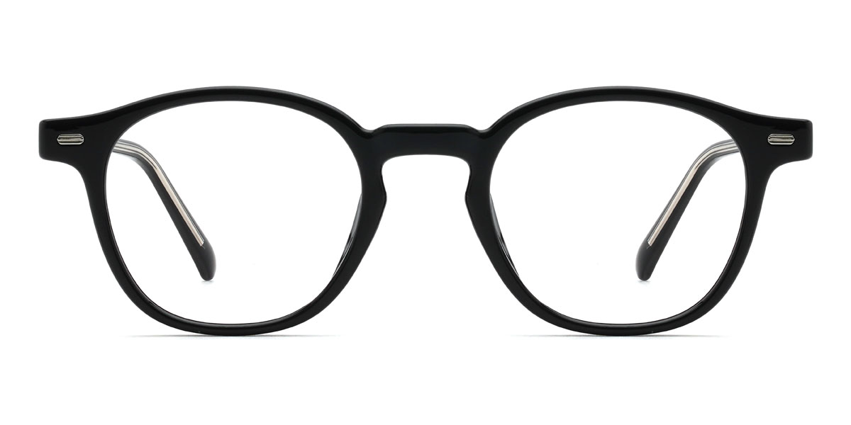 Black Jordyn Glasses - Oval Glasses