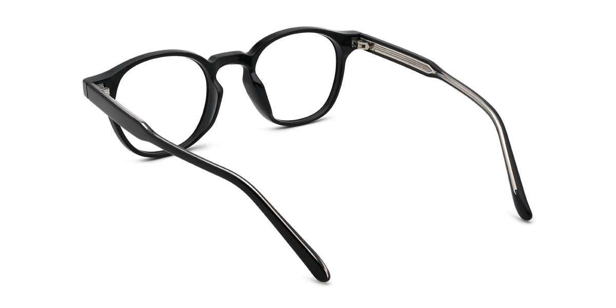 Black Jordyn Glasses - Oval Glasses