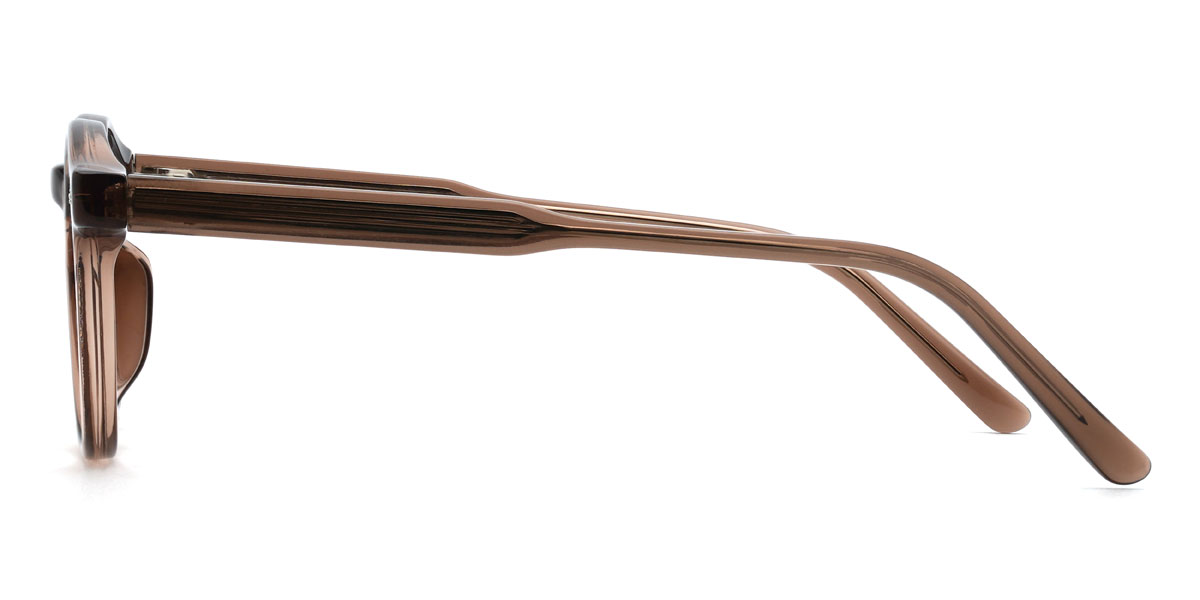 Brown Jordyn Glasses - Oval Glasses