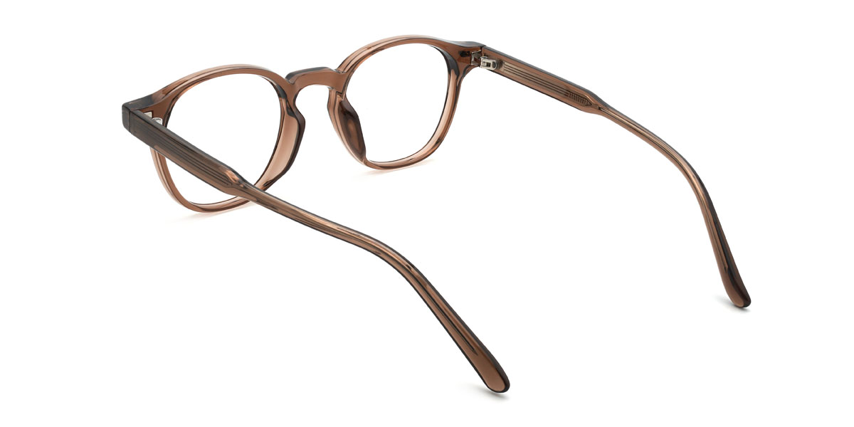 Brown Jordyn Glasses - Oval Glasses