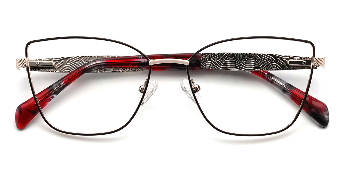 Brown Nalani Glasses - Cat Eye Glasses