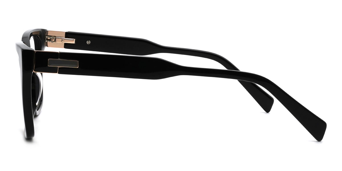 Black Veronica Glasses - Round Glasses