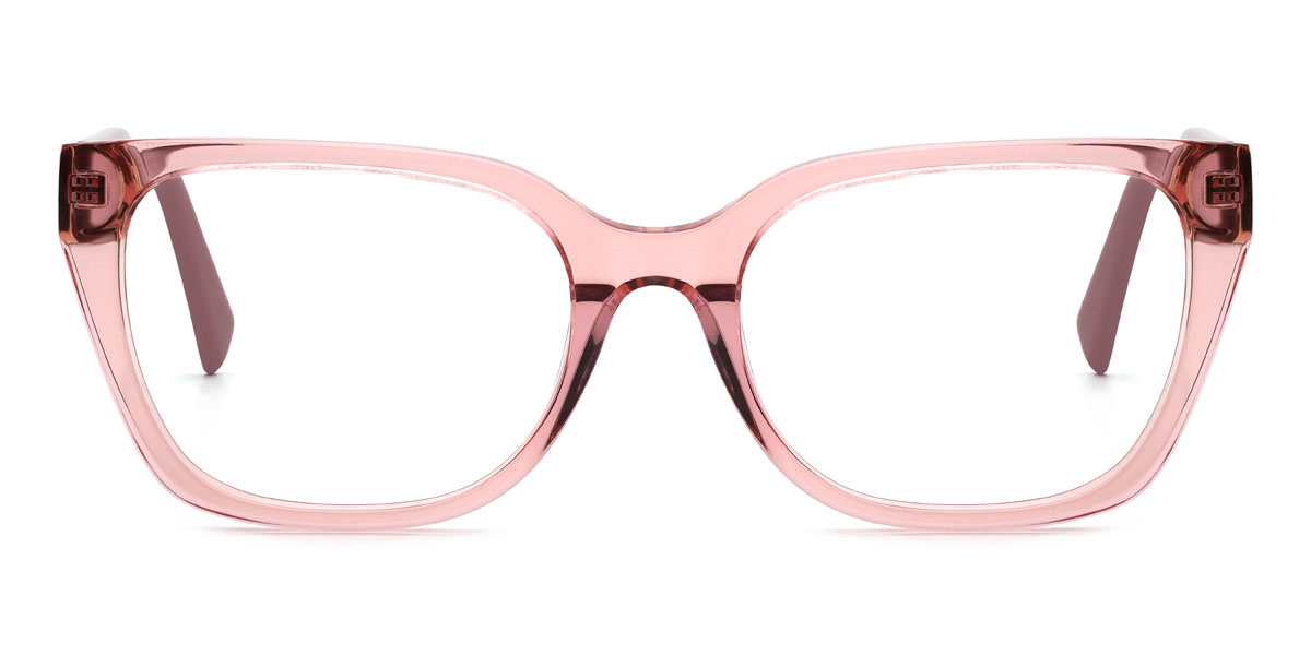 Rose Pink Veronica Glasses - Round Glasses