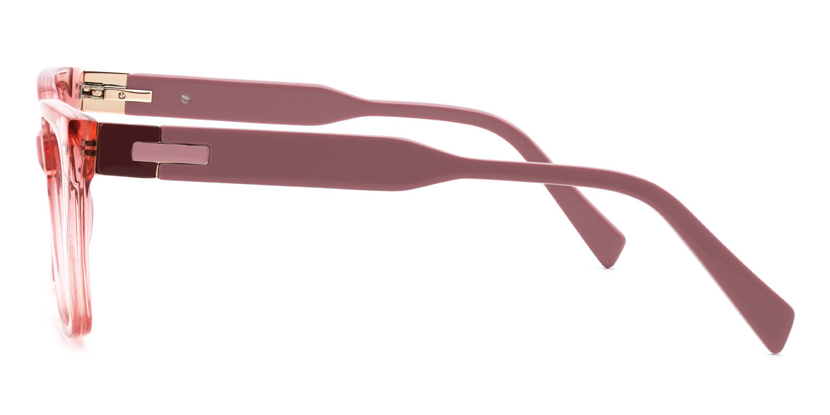Rose Pink Veronica Glasses - Round Glasses