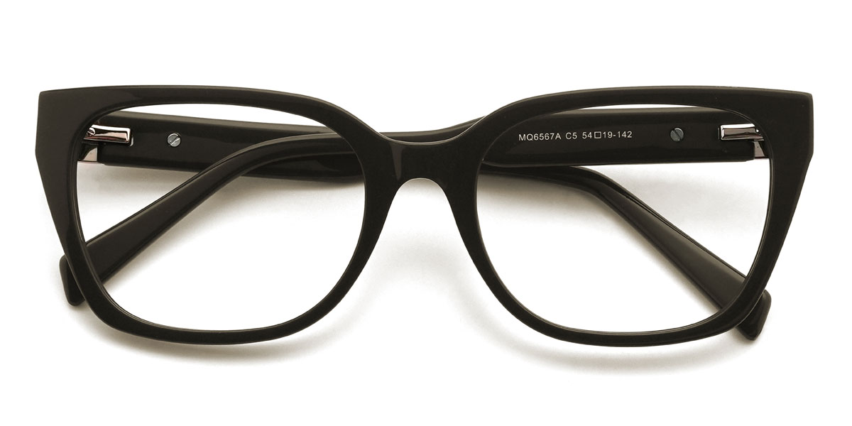 Coffee Veronica Glasses - Round Glasses