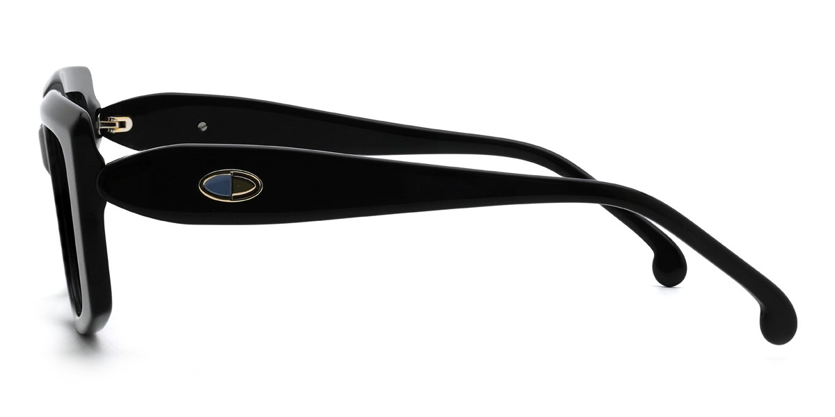 Black Teddy Glasses - Rectangle Glasses