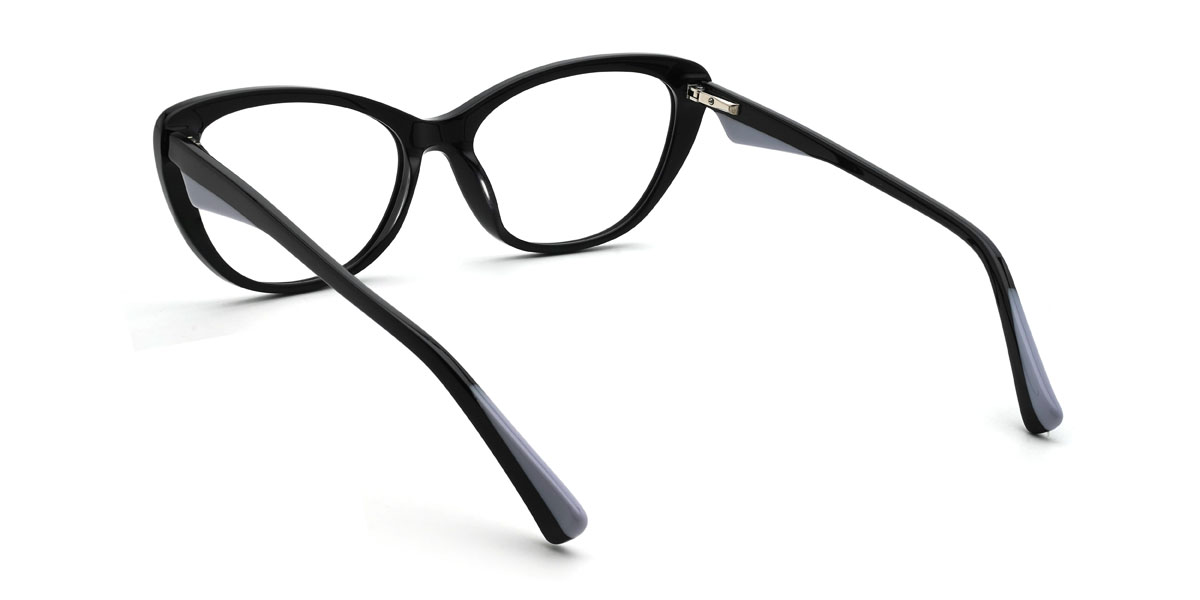 Fekete Adelina Szemüveg - Cat Eye Glasses