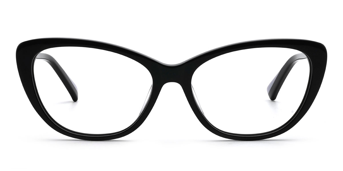 Fekete Adelina Szemüveg - Cat Eye Glasses
