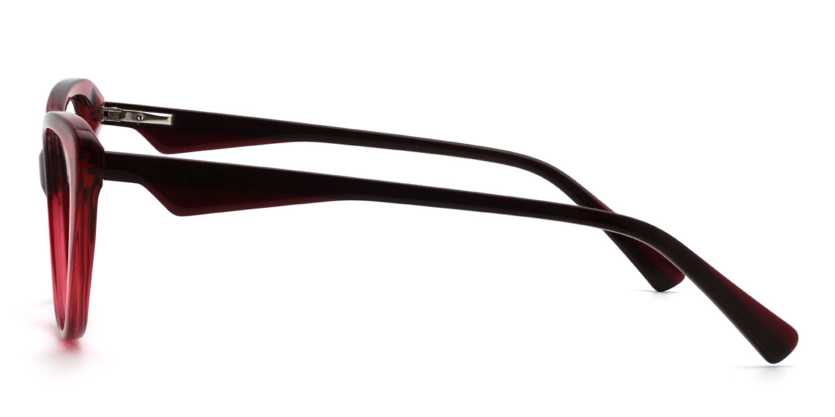 Red Adelina Glasses - Cat Eye Glasses